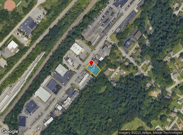 3307 Library Rd, Pittsburgh, PA Parcel Map