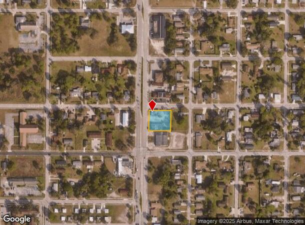  1410 N 25Th St, Fort Pierce, FL Parcel Map