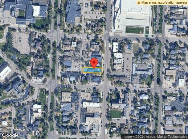  710 N Tejon St, Colorado Springs, CO Parcel Map