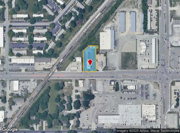 1110 E Santa Fe St, Olathe, KS Parcel Map