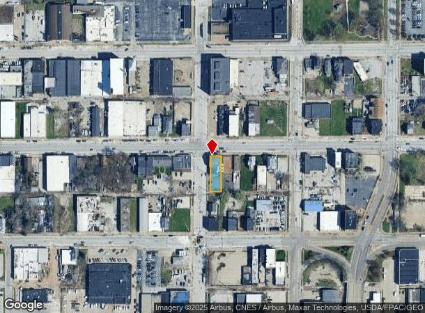 831 W 3Rd St, Davenport, IA Parcel Map