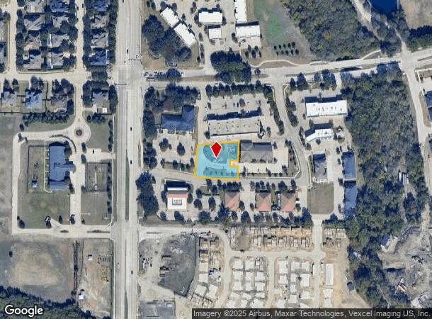 8876 Synergy Dr, Mckinney, TX Parcel Map