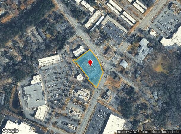  1850 Barnett Shoals Rd, Athens, GA Parcel Map