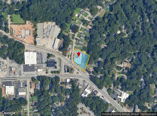  809 Hollywood Rd Nw, Atlanta, GA Parcel Map