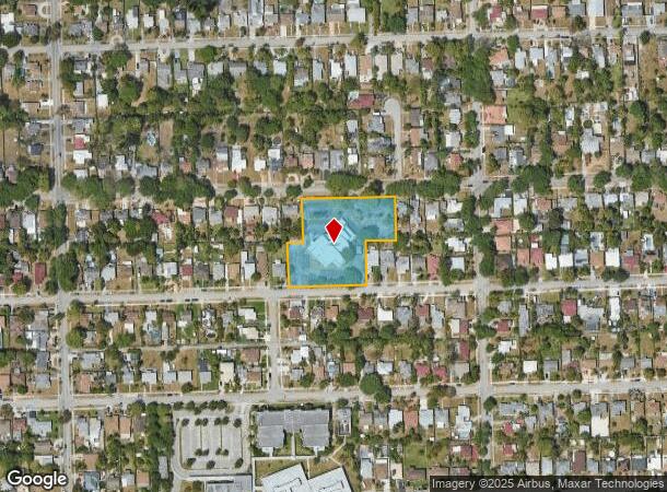 2640 Washington St, Hollywood, FL Parcel Map