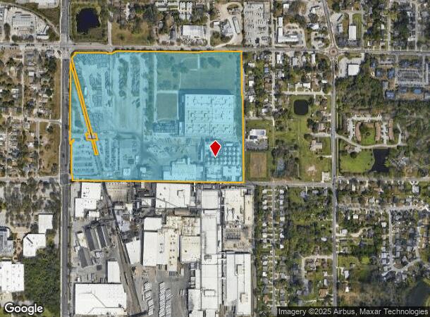 1105 13Th St E, Bradenton, FL Parcel Map