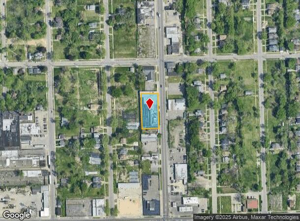  20011 John R St, Highland Park, MI Parcel Map