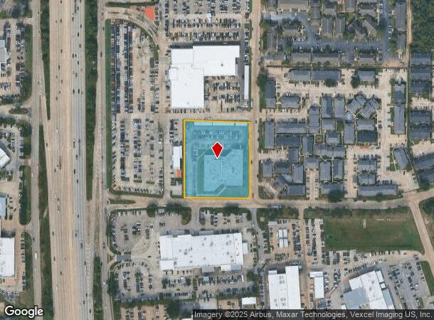  211 Highland Cross Dr, Houston, TX Parcel Map