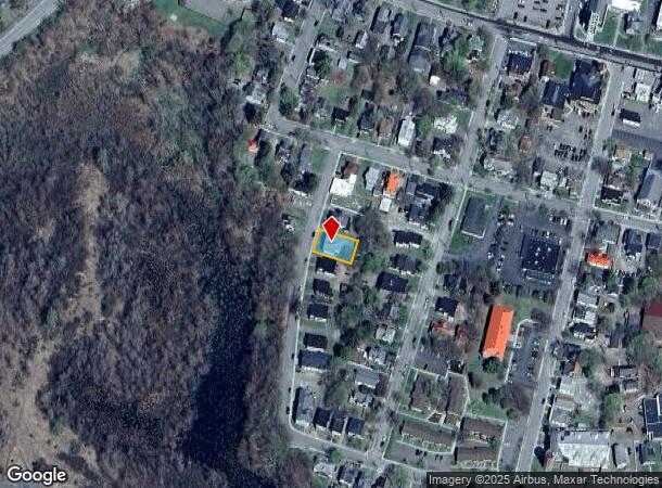 38 Cliff St, Oneonta, NY Parcel Map
