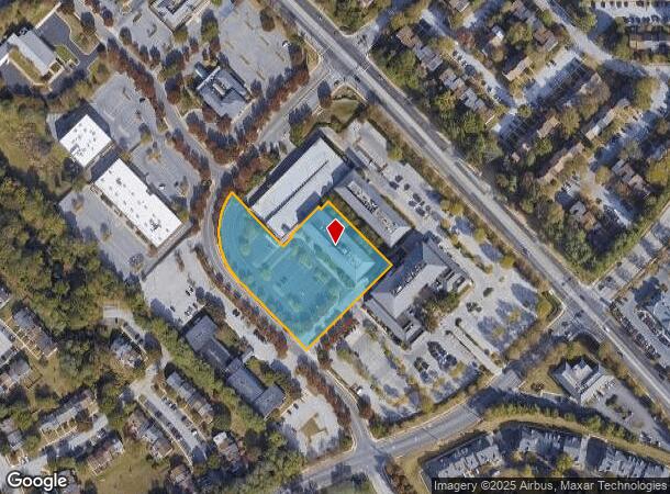 21 Crossroads Dr, Owings Mills, MD Parcel Map