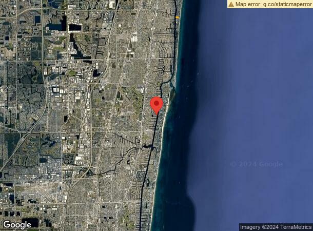  1206 Hillsboro Mile, Hillsboro Beach, FL Parcel Map