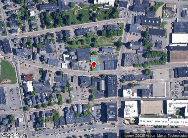  25 Pleasant St, Brockton, MA Parcel Map