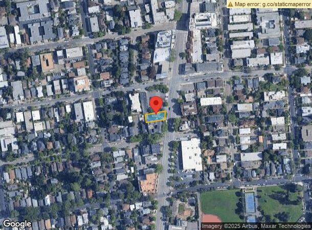  2614 Telegraph Ave, Berkeley, CA Parcel Map