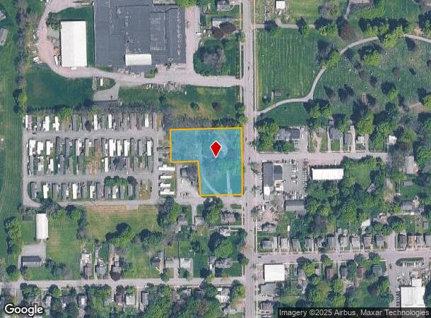  608 N Main St, Newark, NY Parcel Map