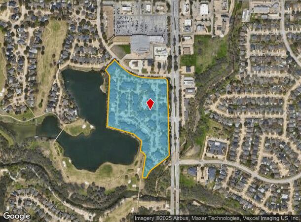 6111 N Beach St, Fort Worth, TX Parcel Map