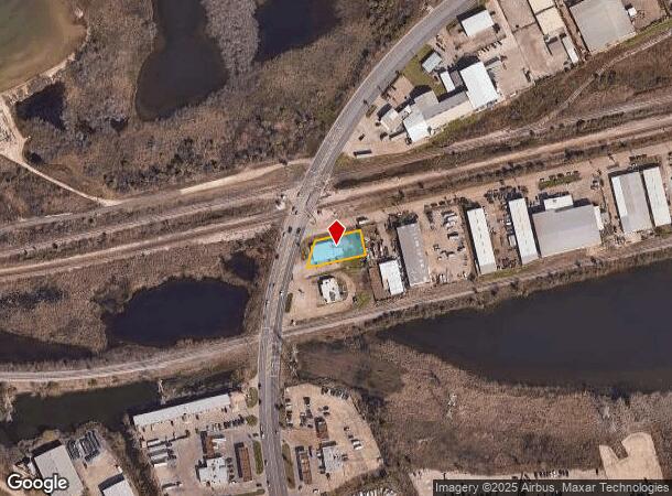 8017 Harborside Dr, Galveston, TX Parcel Map