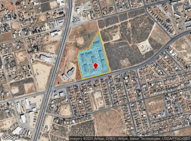 3250 W 8Th St, Odessa, TX Parcel Map