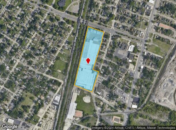  4270 High St, Ecorse, MI Parcel Map