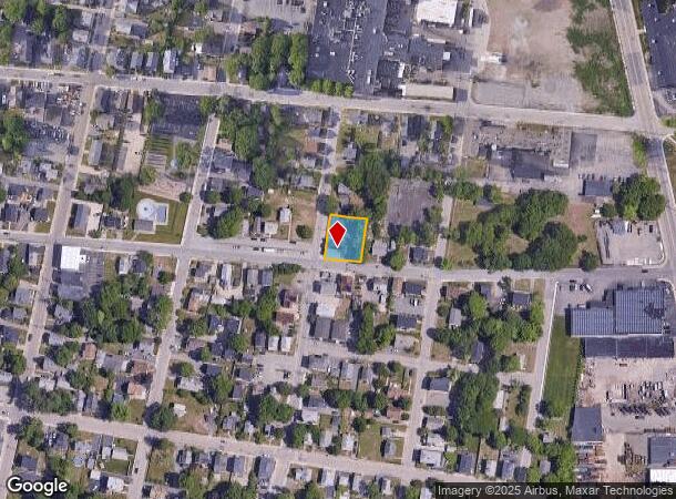  40 James St, Attleboro, MA Parcel Map