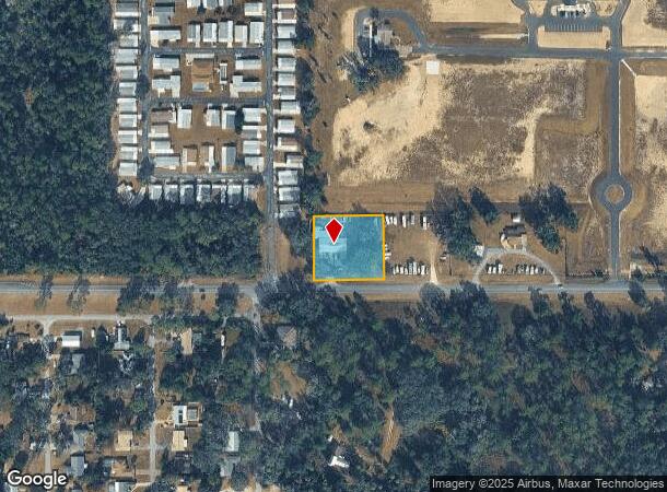 21259 W Highway 40, Dunnellon, FL Parcel Map