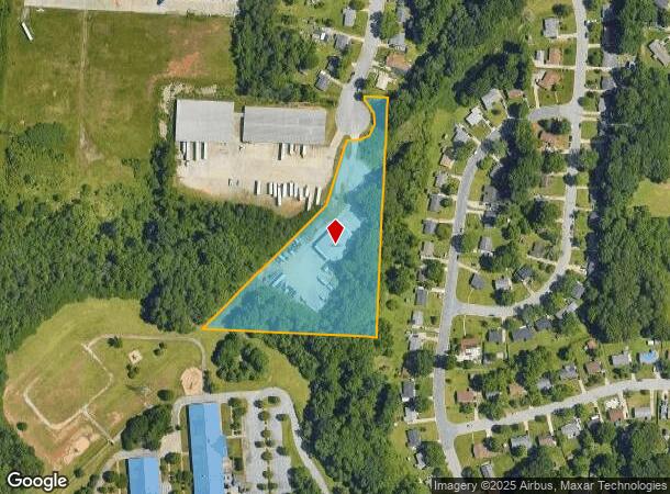  534 Pendleton St, High Point, NC Parcel Map