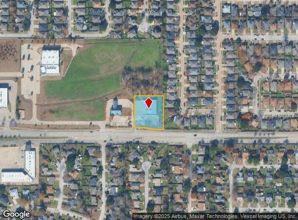  331 E Sublett Rd, Arlington, TX Parcel Map