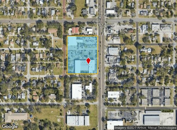  555 34Th St S, Saint Petersburg, FL Parcel Map