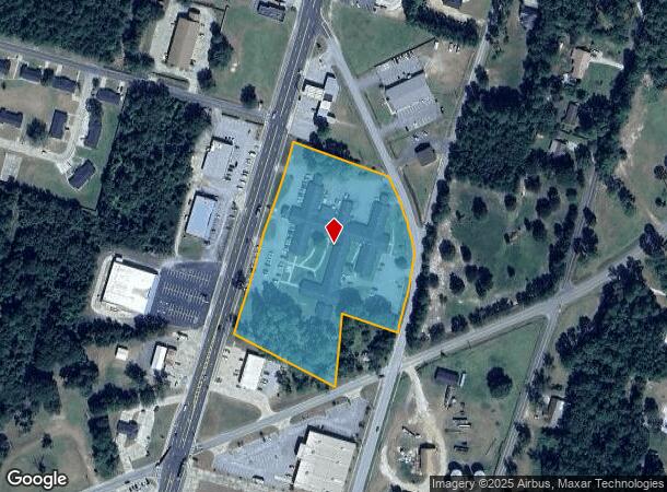 721 N Veterans Blvd, Glennville, GA Parcel Map