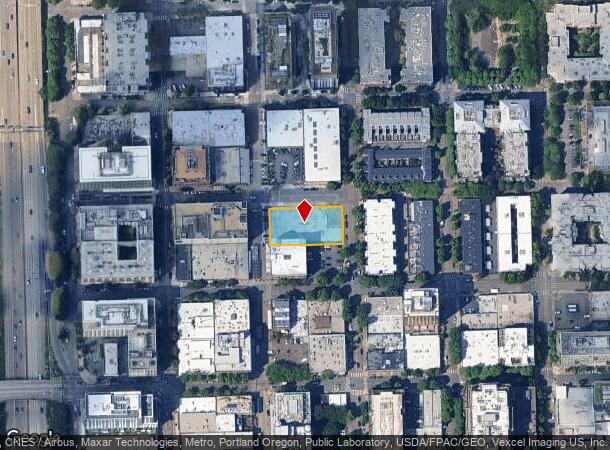  1202 Nw Irving St, Portland, OR Parcel Map