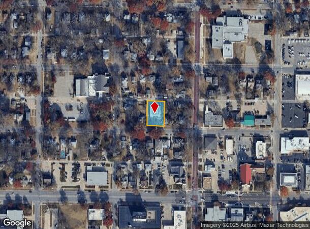  714 Humboldt St, Manhattan, KS Parcel Map