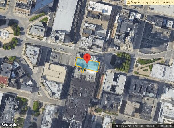  424 Main St, Buffalo, NY Parcel Map