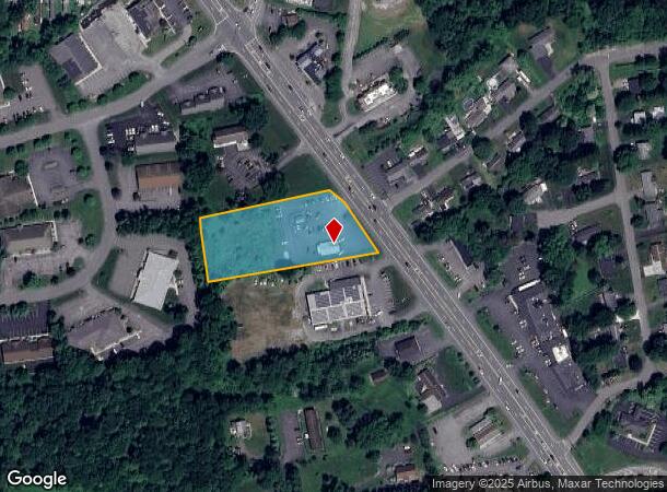  1516 Route 9, Halfmoon, NY Parcel Map