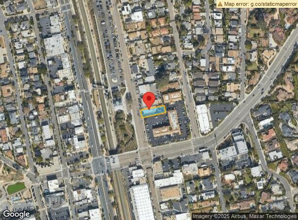  128 N Cedros Ave, Solana Beach, CA Parcel Map