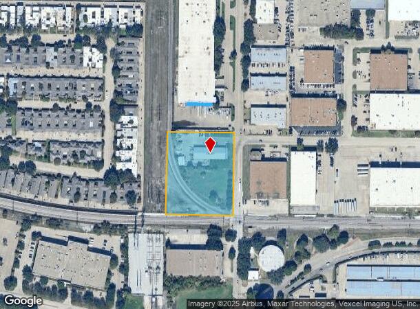 1601 Surveyor Blvd, Carrollton, TX Parcel Map