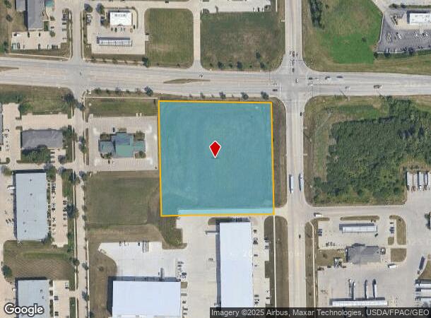 645 Wright Brothers Blvd Sw, Cedar Rapids, IA Parcel Map