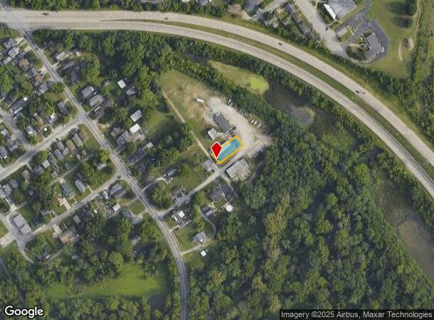  219 Cornell Ave, Clarksville, IN Parcel Map