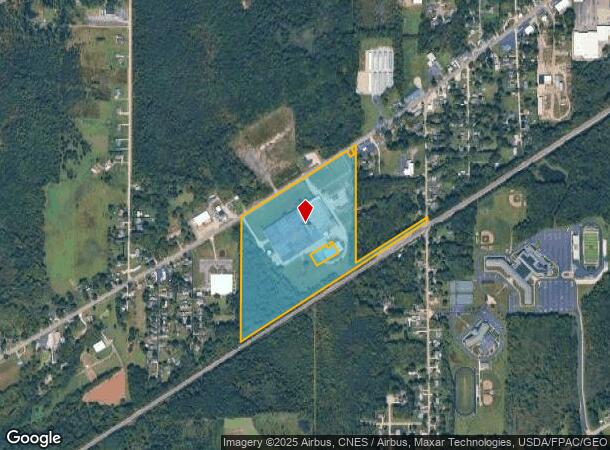  3500 N Ridge Rd W, Ashtabula, OH Parcel Map