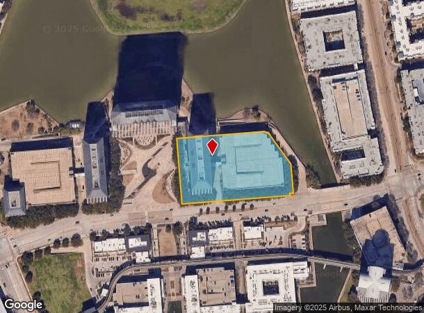  5221 N O Connor Blvd, Irving, TX Parcel Map