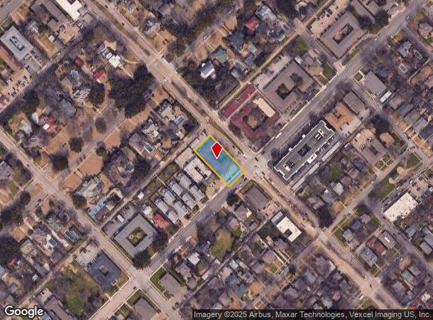  5121 Gaston Ave, Dallas, TX Parcel Map