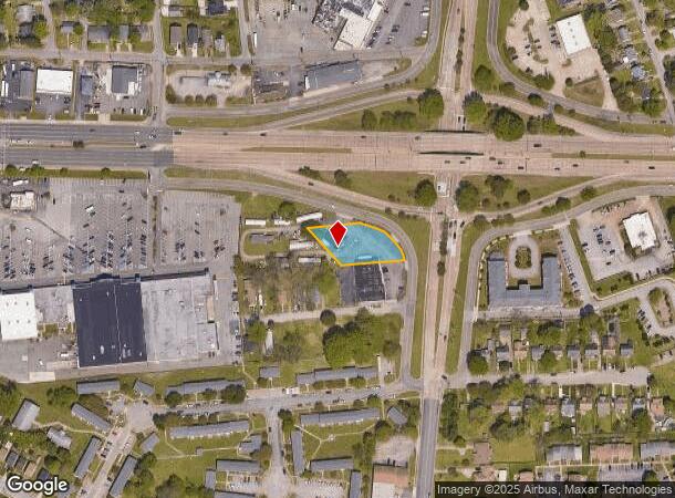  1069 N King St, Hampton, VA Parcel Map