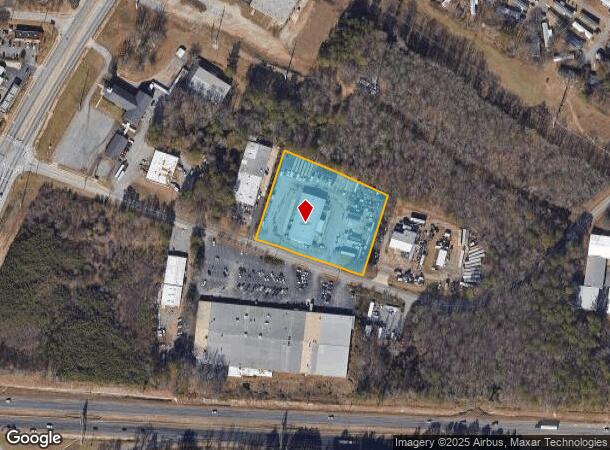 145 Collins Industrial Blvd, Athens, GA Parcel Map