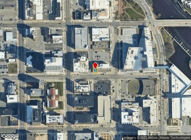  115 W Washington St, South Bend, IN Parcel Map