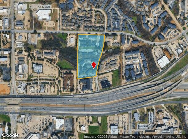 2001 L Don Dodson Dr, Bedford, TX Parcel Map