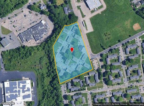  10 Kennedy Dr, Brockton, MA Parcel Map