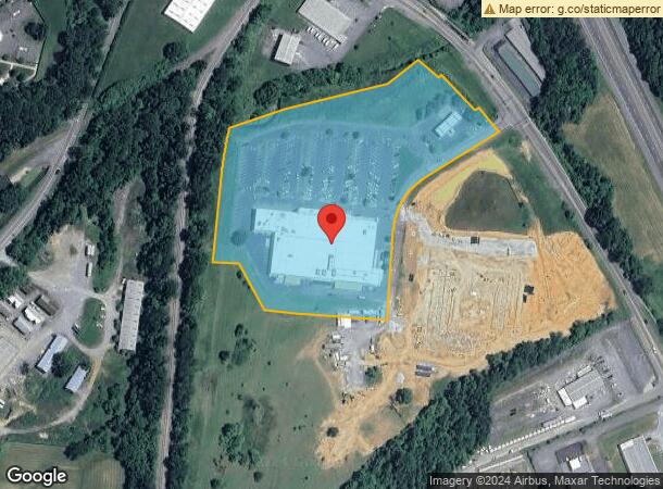  2120 S Roan St, Johnson City, TN Parcel Map