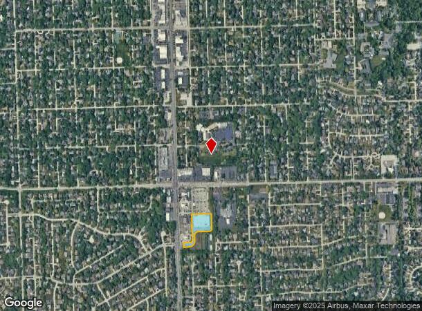  7127 W 127Th St, Palos Heights, IL Parcel Map