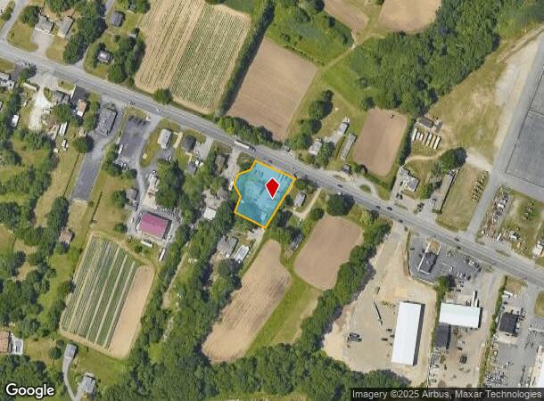 1683 Fall River Ave, Seekonk, MA Parcel Map