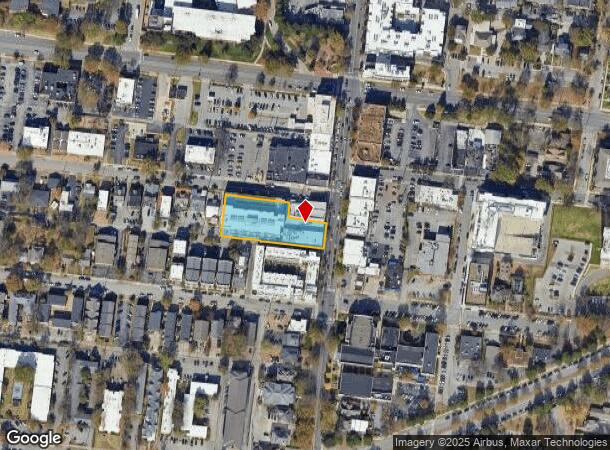  1803 21St Ave S, Nashville, TN Parcel Map