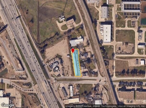 1616 Whitlock Ln, Carrollton, TX Parcel Map