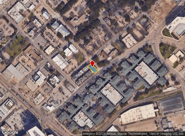  301 Texas St, Dallas, TX Parcel Map